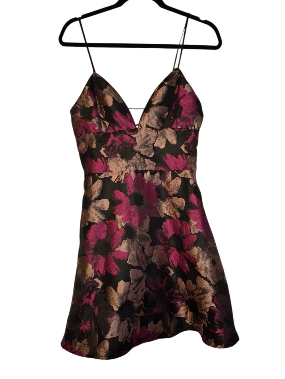 Miss Behave  (MSBV) Arrianna Floral Dress Med